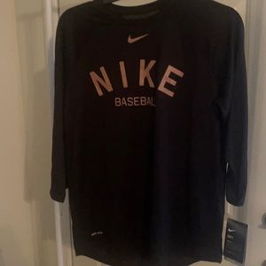 Boys Nike baseball dri fit shirt